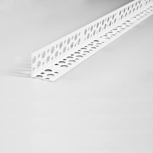 Кутник штукатурний перфорований 23х23мм, 3м, ПВХ